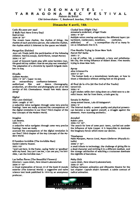 rec festival program